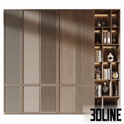 Furniture composition 887 Sample Cabinet Doors 0(3dline.net)