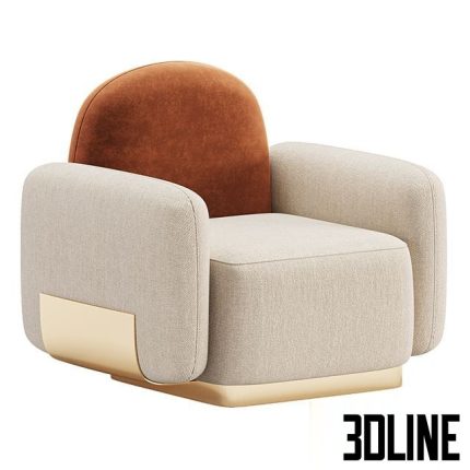 Handy arm chair 0(3dline.net)