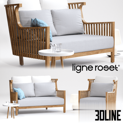 Ligne Roset ELIZABETH TECK(3dline.net)