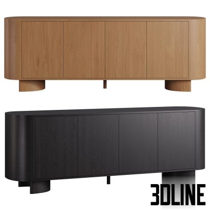 Lulu and Georgia Gilda Sideboard(3dline.net)
