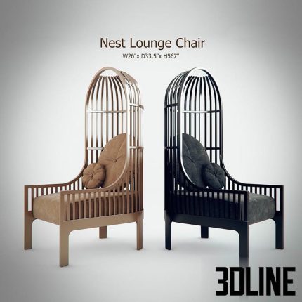 Nest Lounge Chair(3dline.net)