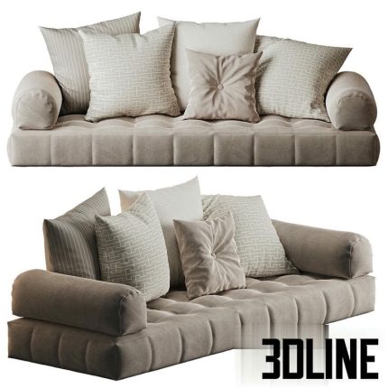 Pillows window set2(3dline.net)