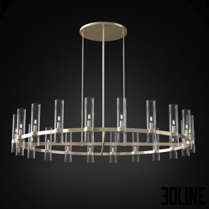 Ravelle Round Chandelier 60(3dline.net)