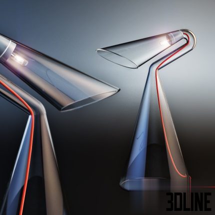 SWAN Table lamp(3dline.net)