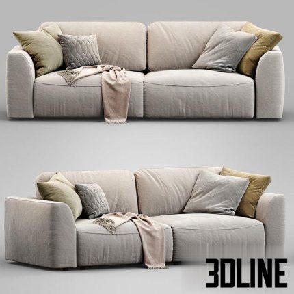 Sofa CAYRON Happy Light 0(3dline.net)