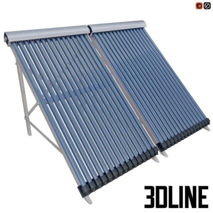 Solar Collector Panel SCH-30(3dline.net)