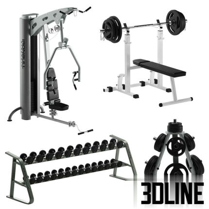 Sport gym equipment(3dline.net)