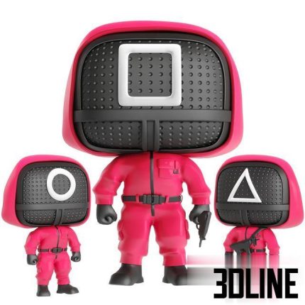 Squid game, Funko POP toy 0(3dline.net)