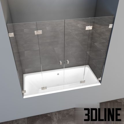 Subway Bath Rectangular(3dline.net)
