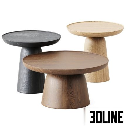 Wooden Coffee Tables Hrib by Javorina 0(3dline.net)