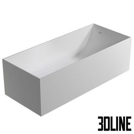 Artificial Stone Bathtub 0(3dline.net)
