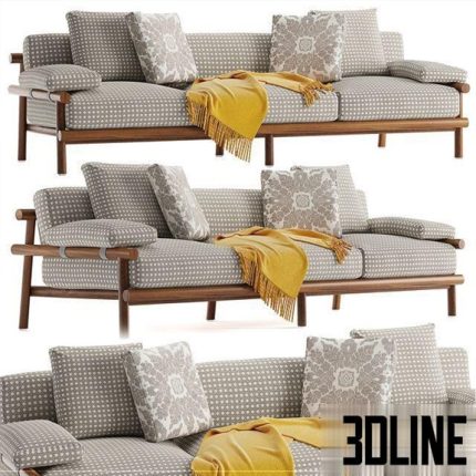 B&B italia Ayana sofa 0(3dline.net)