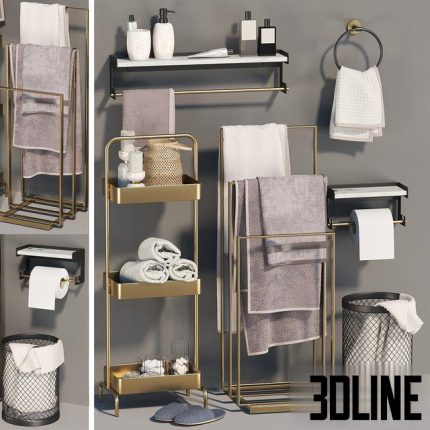 Bathroom accessories02-made company 0(3dline.net)
