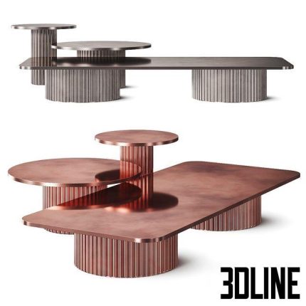 Baxter Allure Coffee Tables 0(3dline.net)