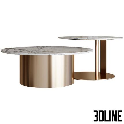 Coffee table Segrate Gray Table(3dline.net)