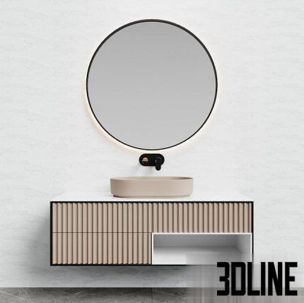 Contemporary washbasin 1(3dline.net)