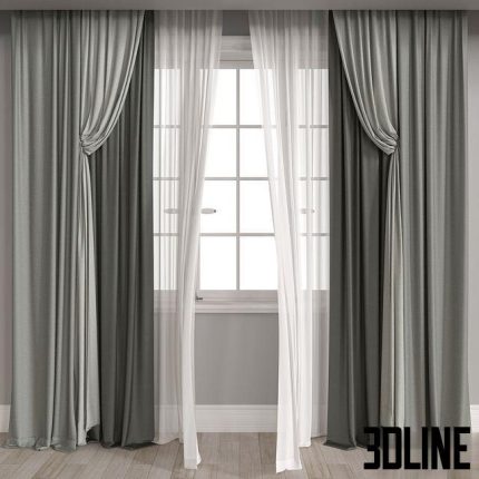 Curtain m026(3dline.net)