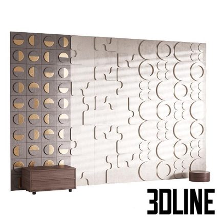 Decorative Wall Panel 64 0(3dline.net)