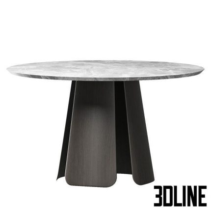 Dining table Base Table by Wooddi 0(3dline.net)