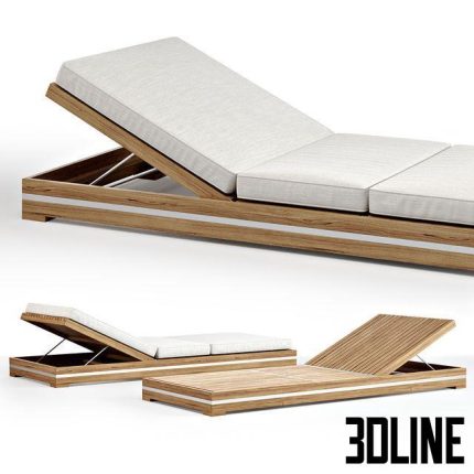 ETHIMO Essenza Garden daybed(3dline.net)
