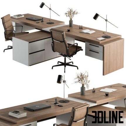 Employee Set – Office Furniture 400 0(3dline.net)