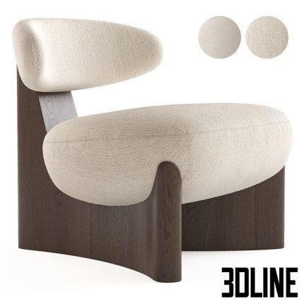 Enne Gobi armchair 0(3dline.net)