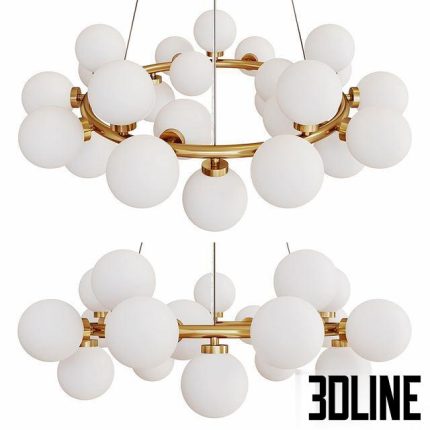 Garda Decor. Ceiling lamp Balls 91GH-025 0(3dline.net)