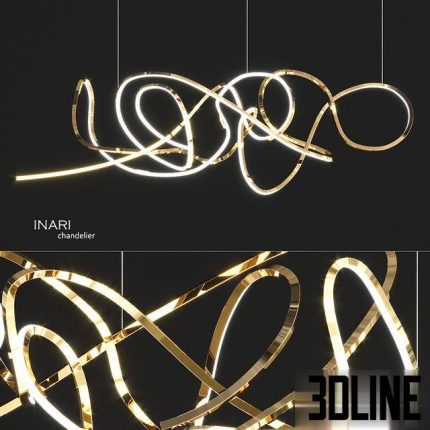 Inari Chandelier by Cameron Design 0(3dline.net)