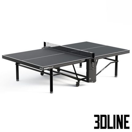 Indoor Sponeta SDL black tennis table 0(3dline.net)