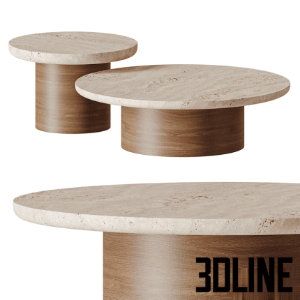 Lessa Coffee or Center Table by Collector(3dline.net)