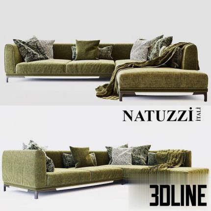 NATUZZI Den Sofa 0(3dline.net)