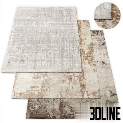 Rug Restoration Hardware Set 0(3dline.net)