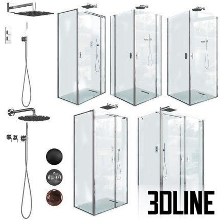 Shower enclosures Radaway(3dline.net)