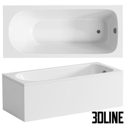 Steel bathtub Kaldewei 0(3dline.net)