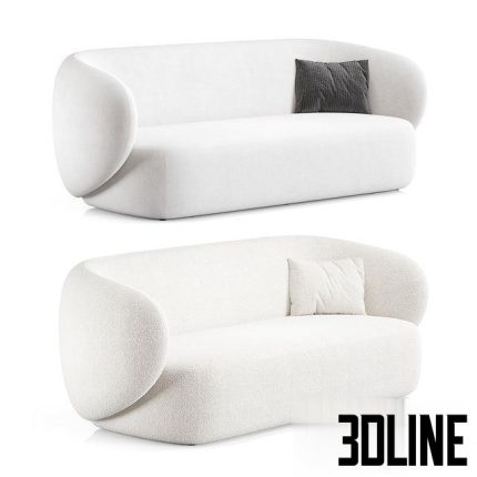 Swell Sofa 3 Seater By Grado Design(3dline.net)
