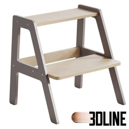TOP Montessori ladder stool 0(3dline.net)