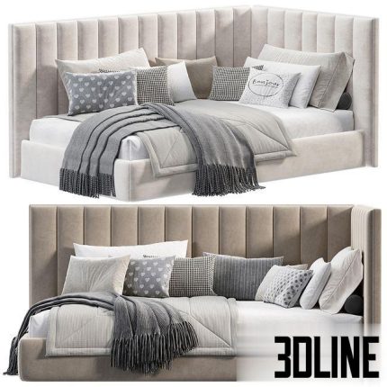 Twix milk Bed(3dline.net)