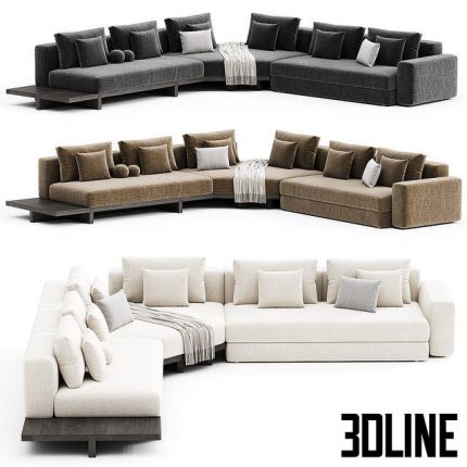 VIEW Sofa By Frigerio(3dline.net)