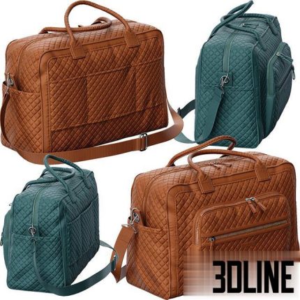 Vera Bradley Iconic Weekender travel Bag(3dline.net)