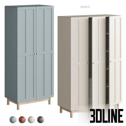 Vikla swing wardrobe Divan.ru 0(3dline.net)