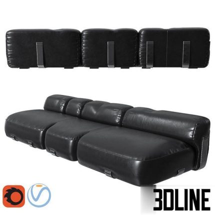 Vincenzo De Cotiis Sofa DC0705A(3dline.net)