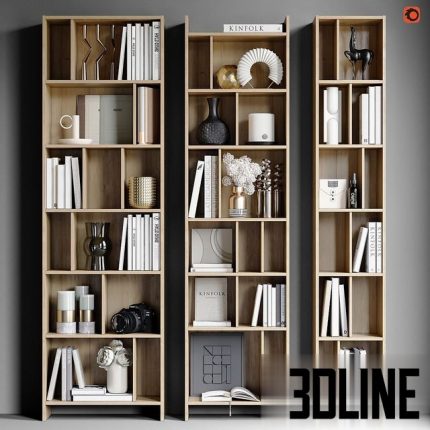 Wardrobes BOLIA House Bookcases(3dline.net)