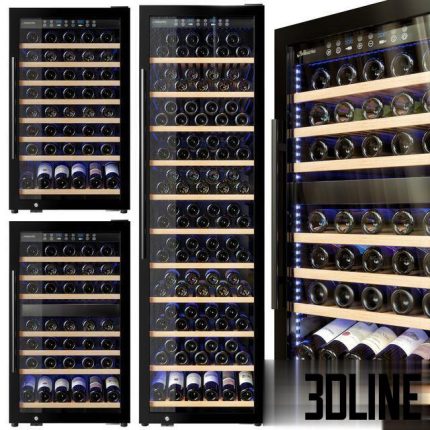Wine Enthusiast Classic fridge set(3dline.net)