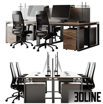 Workplace 18 for modern spaces 0(3dline.net)