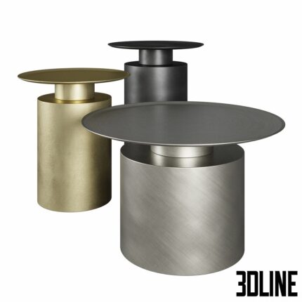101 Copenhagen Pillar Coffee tables(3dline.net)