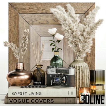 Decorative set 11 C 0(3dline.net)