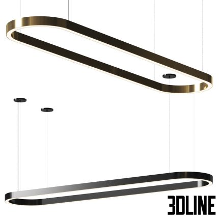 Euroluce Lampadari PROFILE OVAL 0(3dline.net)