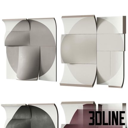 410 decorative wall art 21 drawn (3dline.net)
