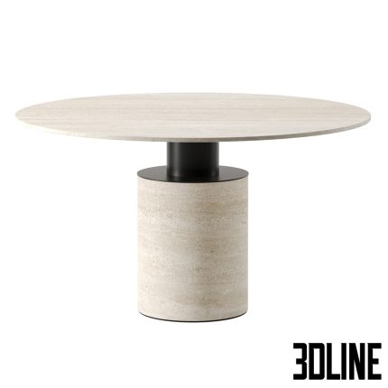 Creso dining table by Acerbis 1(3dline.net)