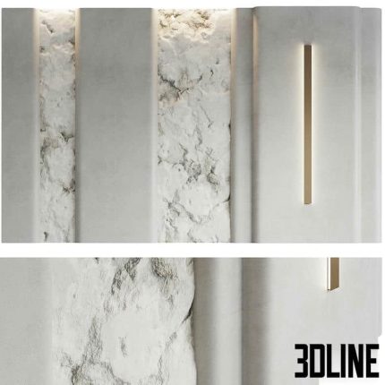 Monolithic wall panel 0(3dline.net)